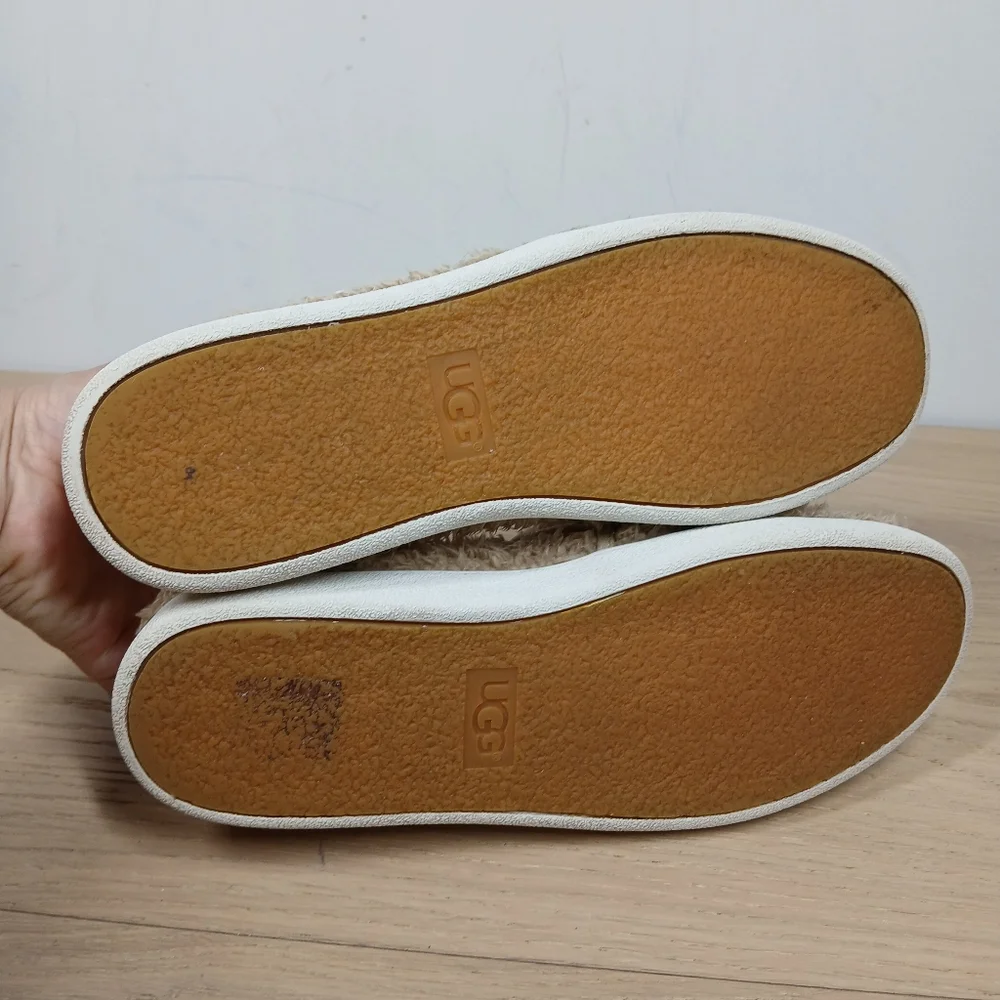 UGG Ricci Dusk Sherpa Slip On‎ Fuzzy Faux Fur Lined Comfort Casual Sneakers 1599